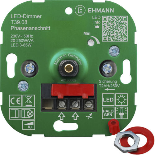 Variateur de lumière - T39.08 : 3900x0800 - Bodo Ehmann GmbH