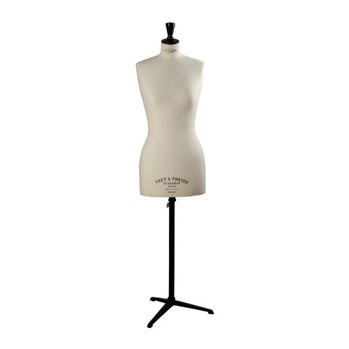 Mannequin de couture femme - B497 - STOCKMAN - abstrait / sans-tête / blanc