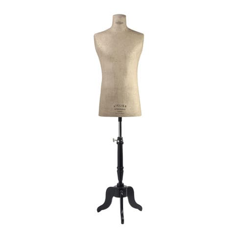 Buste mannequin homme - B485/48  - STOCKMAN - abstrait / en bois / sans-tête