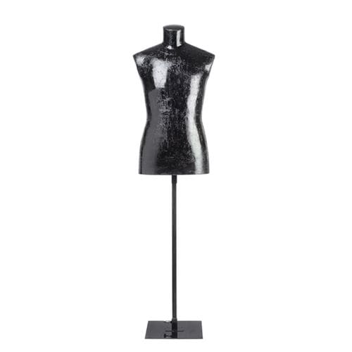Buste mannequin homme - B404/48 - STOCKMAN - vintage / sans-tête / noir