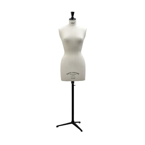 Buste mannequin femme - B306 ECRU CANVAS - STOCKMAN - abstrait