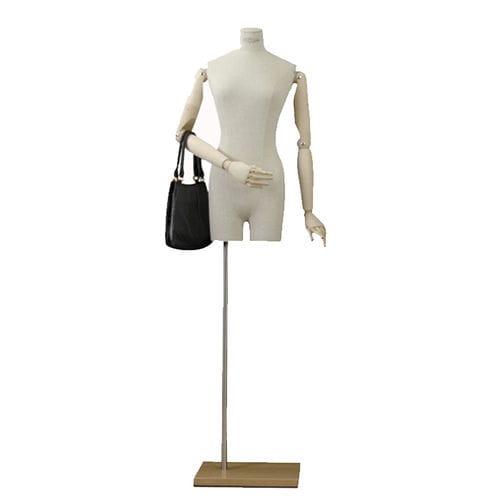 Buste mannequin femme - B535 CANVAS BISONNE - STOCKMAN - abstrait