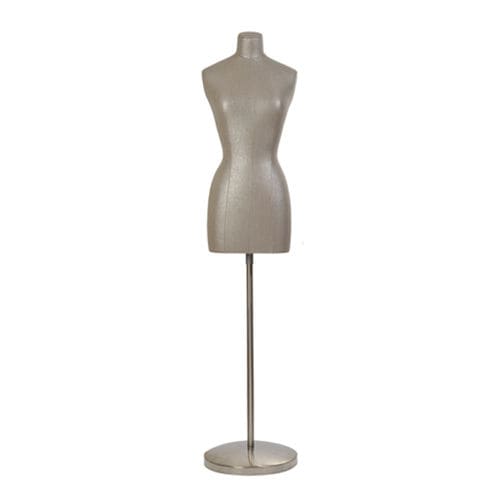 Buste mannequin femme - B306 IRIDESCENT  - STOCKMAN - abstrait / sans-tête / beige