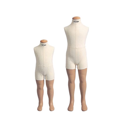 Mannequin de vitrine enfant - B412  - STOCKMAN - abstrait / en toile / sans-tête