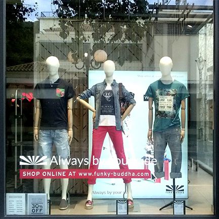 Mannequin de vitrine homme - 89 ABSOLUTE  - WINDOW FRANCE - vintage / en tissu / en hêtre