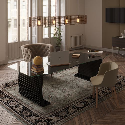 Bureau de direction - LUXURY - Cobermaster Concept - contemporain / en verre / professionnel