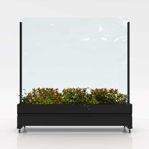 Panneau pare-vent en verre - SYSTEM WB 30 FP - Salinox - en aluminium / professionnel