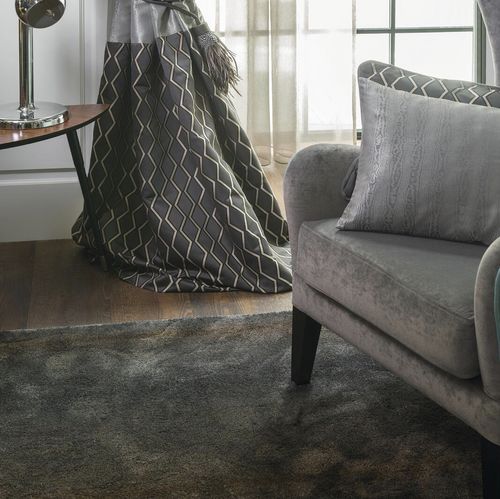 Tissu d'ameublement - MOON - FR-One - pour rideaux / uni / polyester FR