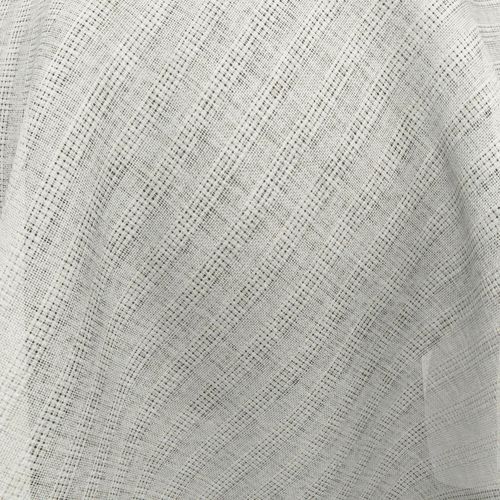 Voilage à rayures - SKYLIGHT : CRYSTAL - FR-One - en polyester / lavable / brodé