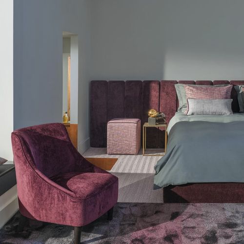Tissu d'ameublement - LAZARUS : LABYRINTH - FR-One - à motif / polyester FR / lavable