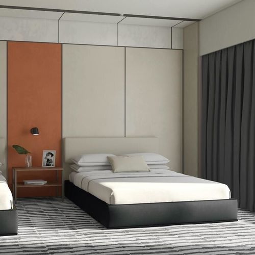 Tissu d'ameublement - RE-VIVE - FR-One - uni / en polyester / lavable