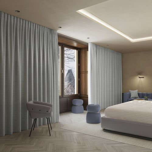 Tissu pour rideaux - SENSATIONAL : SESTRI   - FR-One - à motif / en polyester / lavable