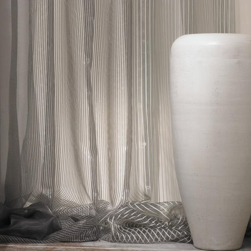 Voilage à rayures - ARCHITECTURAL CAMPAIGN   - FR-One - en polyester / lavable / non feu