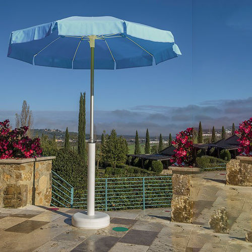 Parasol octogonal - MARE  - RED SRL - à mât central / en tissu acrylique / en aluminium anodisé