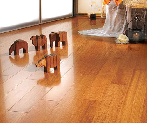 Parquet contrecollé - 4887 - Tropical woods - en jatoba / en HDF / brossé