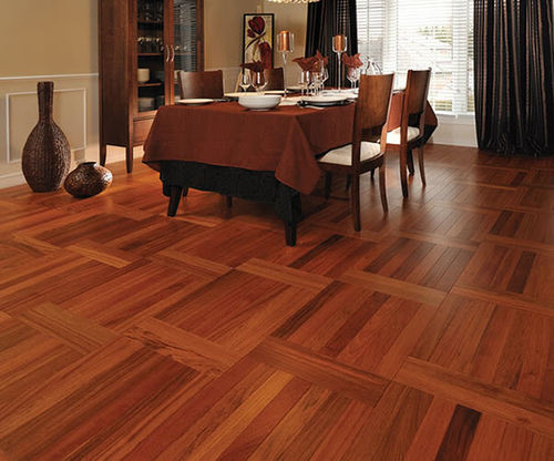 Parquet contrecollé - 4638 - Tropical woods - en jatoba / huilé / mat
