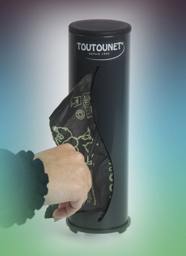 Distributeur de sacs pour excréments canins mural - TOUTOUNET&reg; S - SEPRA - pour espace public / en aluminium / 200 sachets