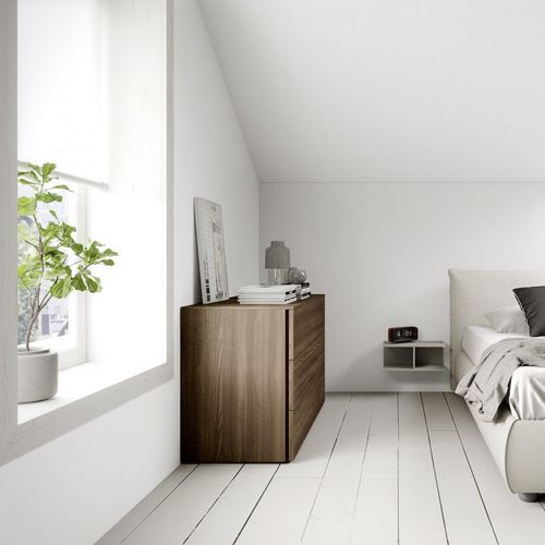 Commode contemporaine - ATENE - cinquanta3 - en bois laqué / non spécifié