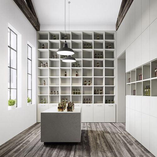 Étagère modulable - cinquanta3 - contemporaine / en bois laqué