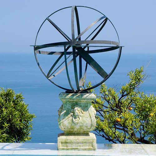 Sculpture en laiton - SUNDIALS - DAVID HARBER - de jardin / pour espace public