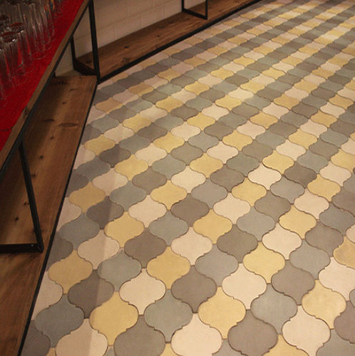 Carreau de ciment mat - COLONIAL SHAPE - Viet Tiles Corporation - d'intérieur / de sol / mural