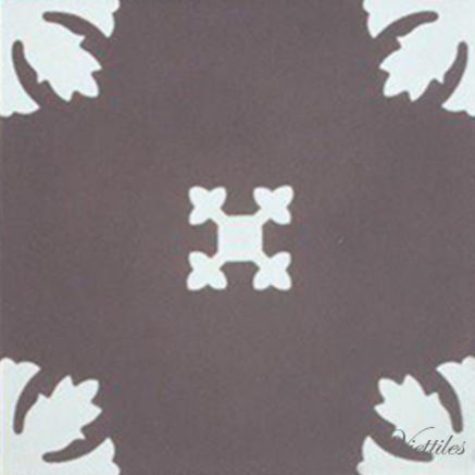 Carreau de ciment d'intérieur - V20-253 - Viet Tiles Corporation - de sol / mural / à motif