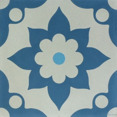 Carreau de ciment mat - V20-039 - Viet Tiles Corporation - d'intérieur / de sol / mural