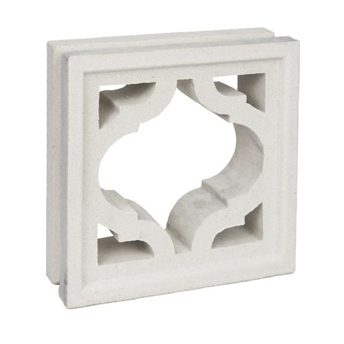 Bloc de béton perforé - VCB-022 LAMP - Viet Tiles Corporation - pour mur / pour cloison / haute performance