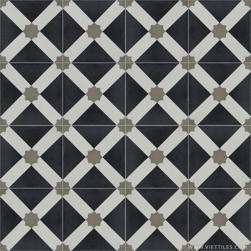 Carreau de ciment d'intérieur - V20-376 - Viet Tiles Corporation - d'extérieur / de sol / mural