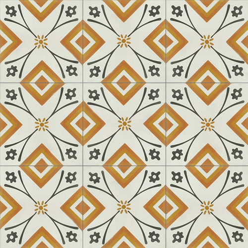Carreau de ciment d'intérieur - V20-504 - Viet Tiles Corporation - d'extérieur / de sol / mural