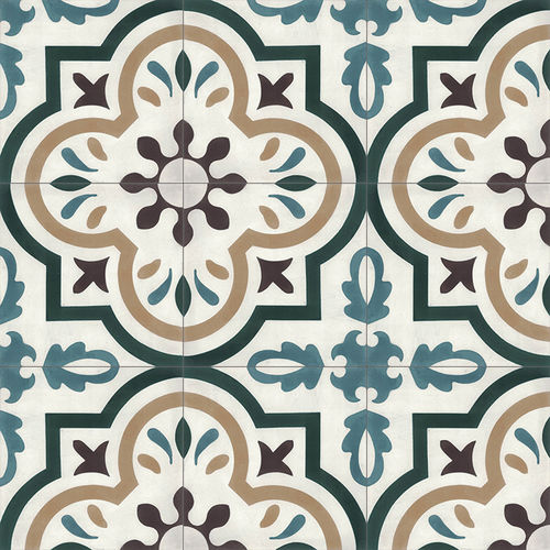 Carreau de ciment d'intérieur - V20-513 - Viet Tiles Corporation - d'extérieur / de sol / mural