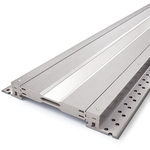 Joint de dilatation en aluminium - JDH 6.20 - GV2 VEDA FRANCE - en résine / en nitrile / pour plancher