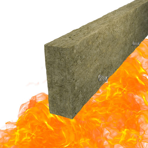 Joint de dilatation antifeu - VEDAFEU FB© - GV2 VEDA FRANCE - en fibre minérale / pour dalle de béton de plancher