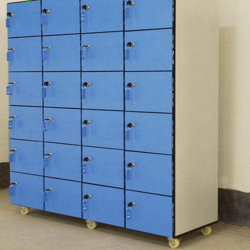 Casier vestiaire en HPL - JLF-L-107 - Guangdong Yuhua Building Materials Co.,Ltd. - professionnel / mobile