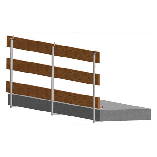 Glissière de sécurité en métal - Parapet  - GBM BUILDING EQUIPMENTS - de voirie / pour construction de pont