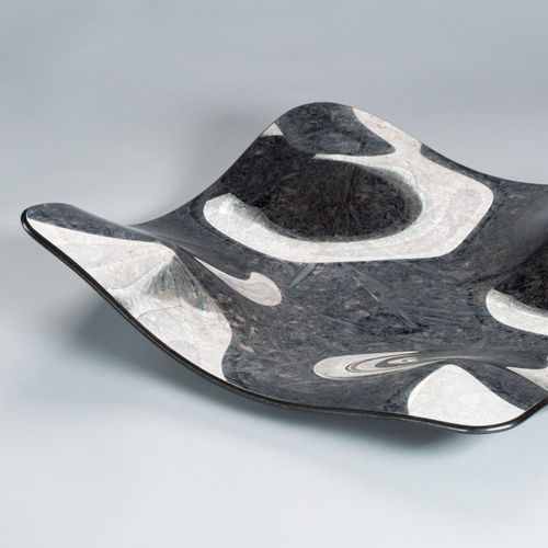 Vase contemporain - MANTA BROWN - PlusObject - en verre / fait main