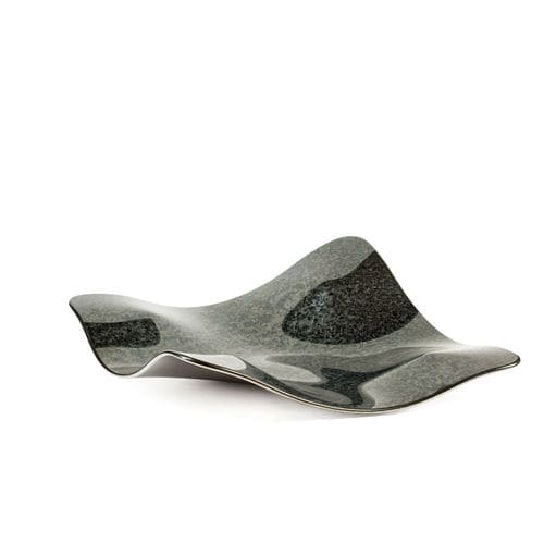 Vase contemporain - MANTA COBALT - PlusObject - en verre / fait main