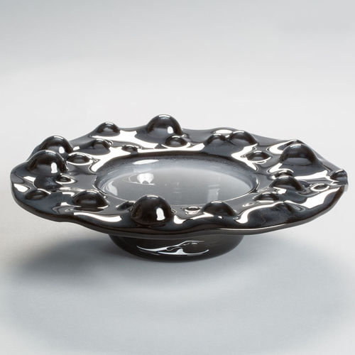 Vase contemporain - GEYSER GRAFIT - PlusObject - en verre / fait main