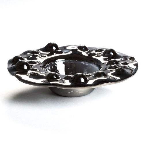 Vase contemporain - GEYSER BLACK - PlusObject - en verre / fait main