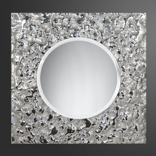 Miroir mural - CIRCLE IN THE SQUARE VENTO - PlusObject - contemporain / rond / carré