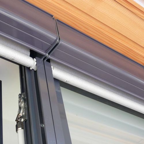 Store enrouleur - k 130 ZIP - Soltec - intégré / pour fenêtre / en tissu