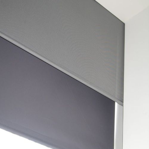 Store enrouleur - VS - Soltec - intégré / pour fenêtre / en tissu