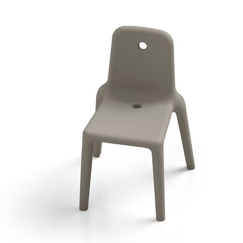 Chaise contemporaine - MELLOW - Lyxo Design - d'intérieur / d'extérieur / en polyéthylène