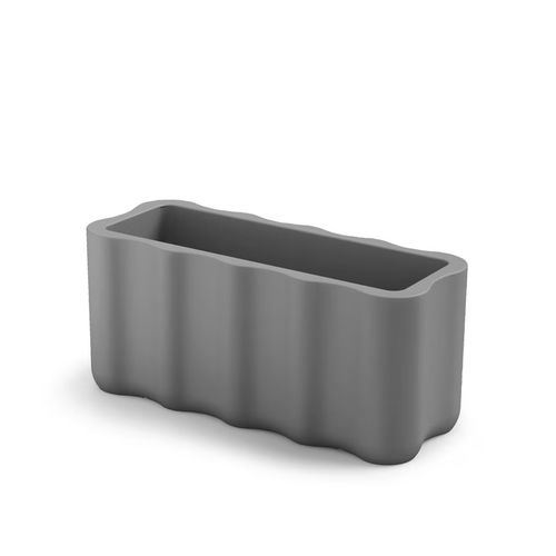 Jardinière en polyéthylène - NEBULA FLOWER BOX - Lyxo Design - 100% recyclable / résistante aux UV / légère