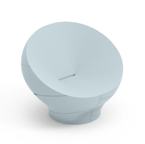 Fauteuil minimaliste - VERA  - Lyxo Design - en polyéthylène / en polyéthylène / d'éco-conception