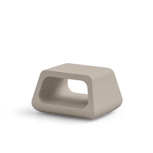 Table d'appoint design minimaliste - SUGAR - Lyxo Design - en polyéthylène / avec piètement en polyéthylène / carrée