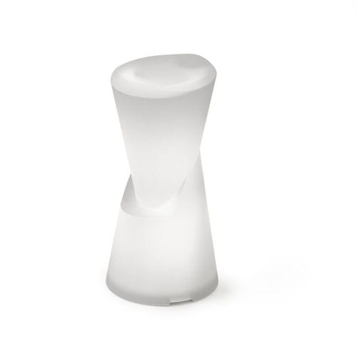 Tabouret de bar lumineux (LED) - DOT LUMINOUS - Lyxo Design - moderne / en polyéthylène / avec piètement en polyéthylène