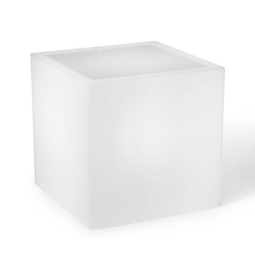 Table d'appoint moderne - BLOK - Lyxo Design - en polyéthylène / avec piètement en polyéthylène / cube