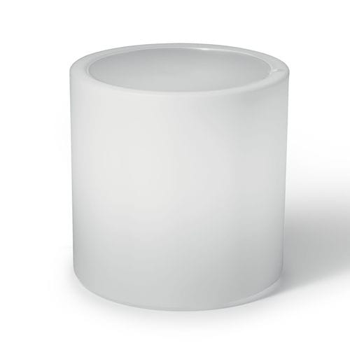 Table d'appoint moderne - BLOK - Lyxo Design - en polyéthylène / avec piètement en polyéthylène / ronde
