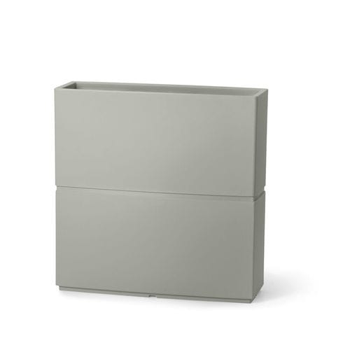 Bac à fleurs en polyéthylène - DUNE - Lyxo Design - rectangulaire / 100% recyclable / réutilisable